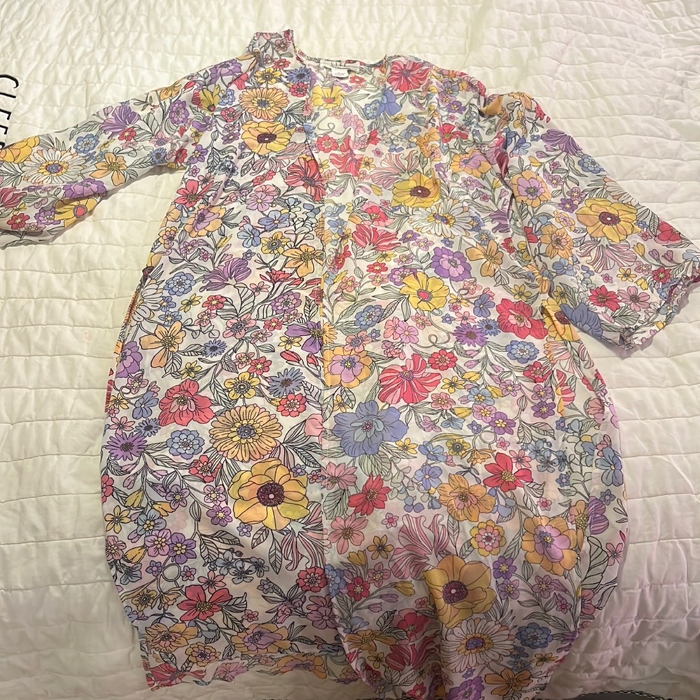 Floral kimono